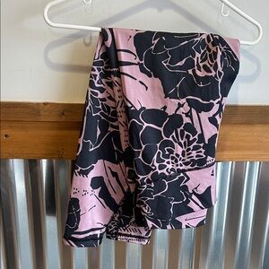 Adidas Pink and Black Leggings